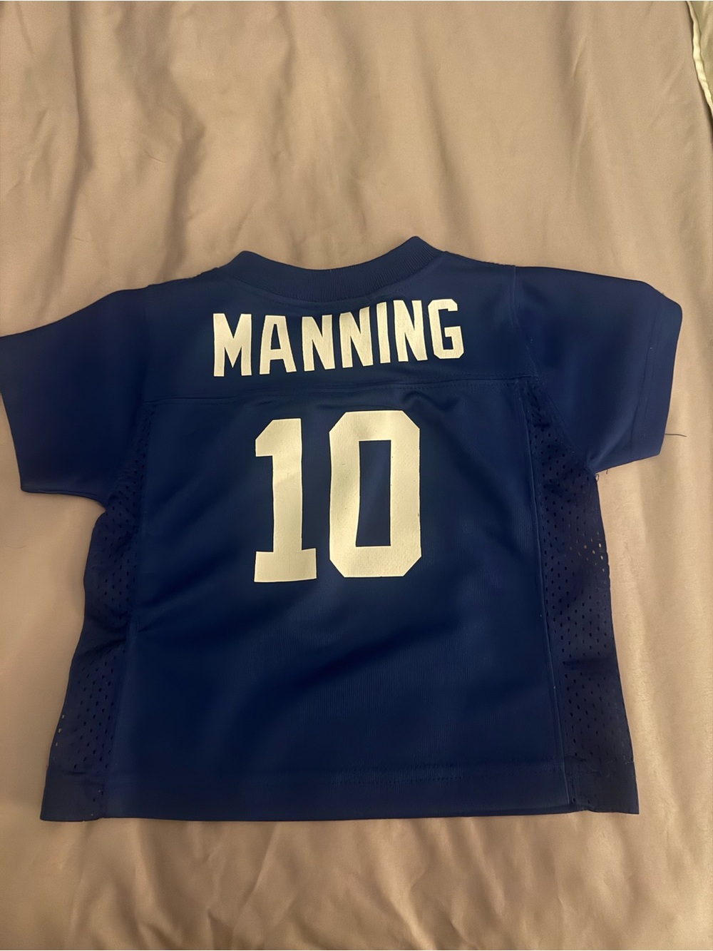NFL Kids Royal Blue Manning #10 Jersey Top